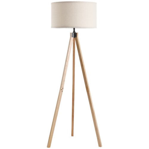 Homcom wood tripod floor - homcom,