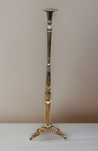 Vtg silver over brass - vtg, 42"