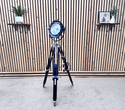 Black tripod floor - black, lamp
